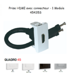 Prise HDMI avec connecteur 45435S