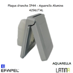 Plaque étanche IP44 42961TAL Alumine