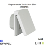 Plaque étanche IP44 42961TBR Blanc