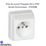 Prise de Courant Française Série 3700 EFAPEL 37113C