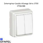 Interrupteur Double Allumage Série 3700 EFAPEL 37061C