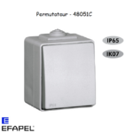 Interrupteur Permutateur Inevrseur Etanche 48 EFAPEL 48051C