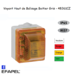 Haut Voyant de balisage Etanche 48 EFAPEL 48361CZ