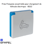 Prise française encastrable chargement VE 81112