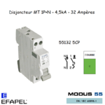 Disjoncteur Magnétothermique Plus 32A 55132 5CP
