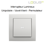 Interrupteur lumineux simple logus90