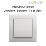 Interrupteur témoin simple logus90
