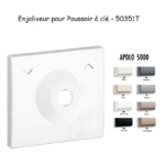 Enjoliveur pour poussoir à clé Apolo 50351T