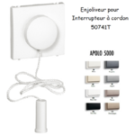 Enjoliveur pour interrupteur à cordon APOLO5000 50741T