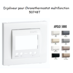 Enjoliveur pour chronothermostatl APOLO5000 50748T