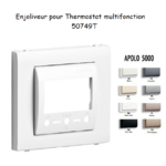 Enjoliveur Chronothermostat avec capteur IR APOLO5000 50749T