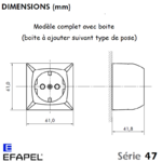 Dimensions prise 47