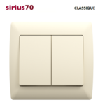 Interrupteur double 70CMF