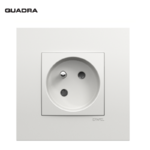 Prise de courant Française Quadro45 Blanc