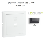 Enjoliveur pour Chargeur USB Type C Power Delivery 30 W 90668TIS