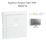 Enjoliveur pour Chargeur USB Type C Power Delivery 30 W 90668TAL
