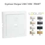 Enjoliveur pour Chargeur USB Type C Power Delivery 30 W 90668T