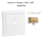 Enjoliveur pour Chargeur USB Type C Power Delivery 30 W 90668TDU