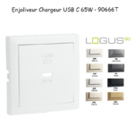 Enjoliveur pour Chargeur USB Type C Power Delivery 65 W 90666T