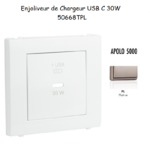 Enjoliveur pour Chargeur USB Type C Power Delivery 30w 50668TPL