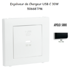Enjoliveur pour Chargeur USB Type C Power Delivery 30w 50668TPM
