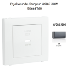 Enjoliveur pour Chargeur USB Type C Power Delivery 30w 50668TGR