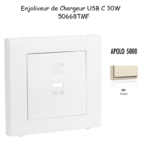 Enjoliveur pour Chargeur USB Type C Power Delivery 30w 50668TMF