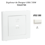 Enjoliveur pour Chargeur USB Type C Power Delivery 30w 50668TBR