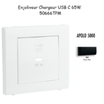 Enjoliveur pour Chargeur USB Type C Power Delivery 65w 50666TPM