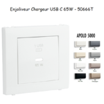Enjoliveur pour Chargeur USB Type C Power Delivery 65w 50666T