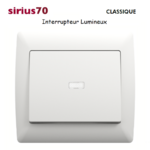 Interrupteur lumineux sirius 70