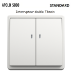 Interrupteur double témoin 50CBR