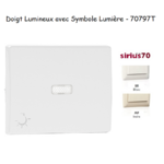 Doigt lumineux avec symbole lumière Sirius 70797T