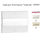 Doigt pour interrupteur temporisé Sirius 70 70745T