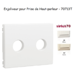 Enjoliveur pourprise de hait parleur avec terminaux à vis Sirius 70713T