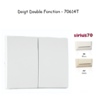 Doigt pour mécanisme double fonction Sirius 70614T
