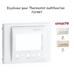 Enjoliveur thermostat avec capteur IR Sirius 70749T