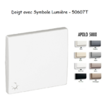 Doigt avec symbole Lumière  APOLO5000 50607T