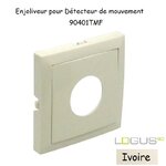 Enjoliveur pour détecteur de mouvement Logus 90401TMF Ivoire