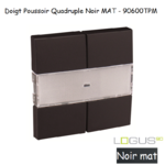 Doigt Quadruple LOGUS 90600TPM Noir MAT