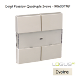 Doigt Quadruple LOGUS 90600TMF Ivoire