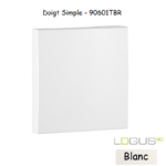 Doigt Simple LOGUS 90601TBR Blanc