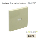 Doigt pour interrupteur lumineux LOGUS 90602TMF Ivoire