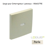 Doigt pour interrupteur lumineux LOGUS 90602TPE Perle