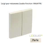 Doigt Double Fonction Logus 90614TPE Perle