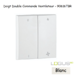 Doigt double pour commande ventillateurs LOGUS 90616TBR