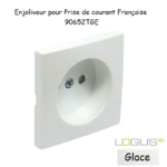 Doigt pour prise de courant française LOGUS 90652TGE Glace