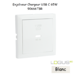Enjoliveur pour Chargeur USB Type C Power Delivery 65 W 90666TBR