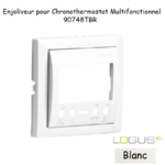 Enjoliveur pour Chonothermostat Logus 90748 TBR Blanc