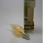 Ampoule LED Filament coup de vent Gold Eurolamp-2